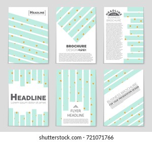 Abstract vector layout background set. For art template design, list, front page, mockup brochure theme style, banner, idea, cover, booklet, print, flyer, book, blank, card, ad, sign, sheet, a4