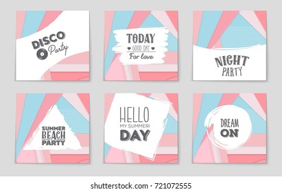 Abstract vector layout background set. For art template design, list, front page, mockup brochure theme style, banner, idea, cover, booklet, print, flyer, book, blank, card, ad, sign, sheet,, a4.