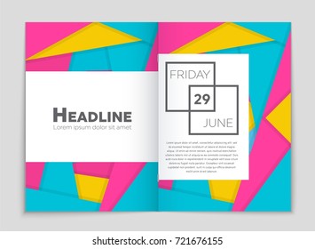 Abstract vector layout background set. For art template design, list, front page, mockup brochure theme style, banner, idea, cover, booklet, print, flyer, book, blank, card, ad, sign, sheet,, a4.