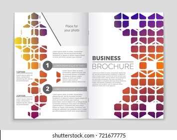 Abstract vector layout background set. For art template design, list, front page, mockup brochure theme style, banner, idea, cover, booklet, print, flyer, book, blank, card, ad, sign, sheet, a4.