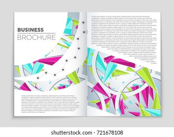 Abstract vector layout background set. For art template design, list, front page, mockup brochure theme style, banner, idea, cover, booklet, print, flyer, book, blank, card, ad, sign, sheet, a4.