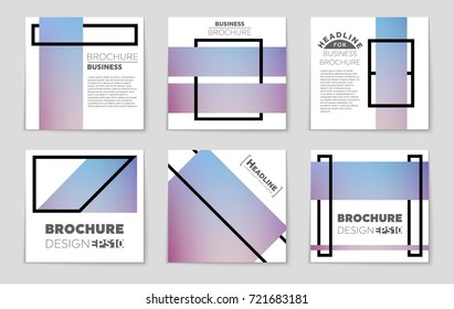 Abstract vector layout background set. For art template design, list, front page, mockup brochure theme style, banner, idea, cover, booklet, print, flyer, book, blank, card, ad, sign, sheet,, a4.