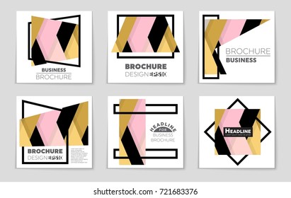 Abstract vector layout background set. For art template design, list, front page, mockup brochure theme style, banner, idea, cover, booklet, print, flyer, book, blank, card, ad, sign, sheet,, a4.