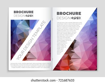Abstract vector layout background set. For art template design, list, front page, mockup brochure theme style, banner, idea, cover, booklet, print, flyer, book, blank, card, ad, sign, sheet, a4