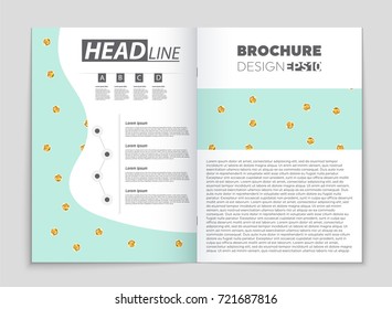 Abstract vector layout background set. For art template design, list, front page, mockup brochure theme style, banner, idea, cover, booklet, print, flyer, book, blank, card, ad, sign, sheet, a4