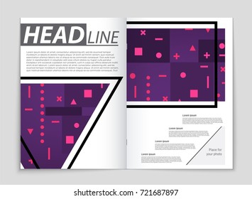 Abstract vector layout background set. For art template design, list, front page, mockup brochure theme style, banner, idea, cover, booklet, print, flyer, book, blank, card, ad, sign, sheet, a4.