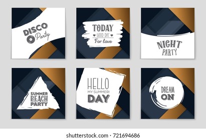 Abstract vector layout background set. For art template design, list, front page, mockup brochure theme style, banner, idea, cover, booklet, print, flyer, book, blank, card, ad, sign, sheet,, a4.