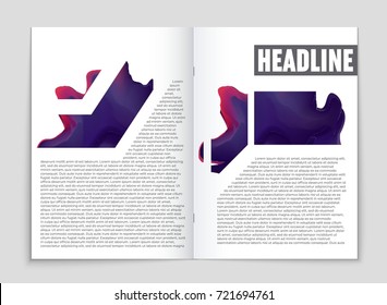 Abstract vector layout background set. For art template design, list, front page, mockup brochure theme style, banner, idea, cover, booklet, print, flyer, book, blank, card, ad, sign, sheet, a4