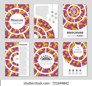 Abstract vector layout background set. For art template design, list, front page, mockup brochure theme style, banner, idea, cover, booklet, print, flyer, book, blank, card, ad, sign, sheet, a4.