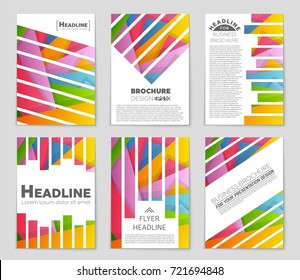 Abstract vector layout background set. For art template design, list, front page, mockup brochure theme style, banner, idea, cover, booklet, print, flyer, book, blank, card, ad, sign, sheet,, a4.