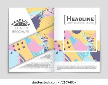 Abstract vector layout background set. For art template design, list, front page, mockup brochure theme style, banner, idea, cover, booklet, print, flyer, book, blank, card, ad, sign, sheet, a4