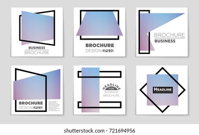 Abstract vector layout background set. For art template design, list, front page, mockup brochure theme style, banner, idea, cover, booklet, print, flyer, book, blank, card, ad, sign, sheet,, a4.