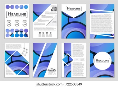 Abstract vector layout background set. For art template design, list, front page, mockup brochure theme style, banner, idea, cover, booklet, print, flyer, book, blank, card, ad, sign, sheet,, a4.