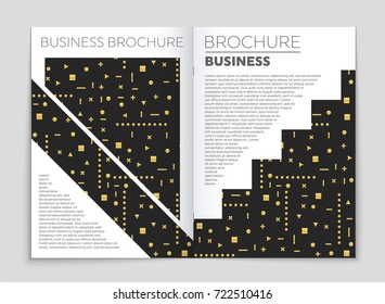 Abstract vector layout background set. For art template design, list, front page, mockup brochure theme style, banner, idea, cover, booklet, print, flyer, book, blank, card, ad, sign, sheet, a4.