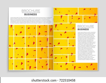 Abstract vector layout background set. For art template design, list, front page, mockup brochure theme style, banner, idea, cover, booklet, print, flyer, book, blank, card, ad, sign, sheet, a4