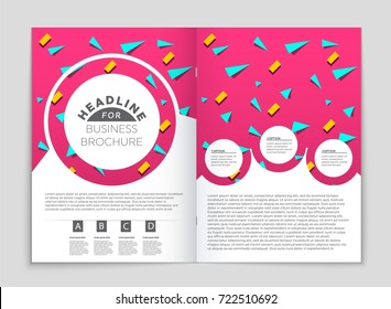 Abstract vector layout background set. For art template design, list, front page, mockup brochure theme style, banner, idea, cover, booklet, print, flyer, book, blank, card, ad, sign, sheet, a4