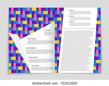 Abstract vector layout background set. For art template design, list, front page, mockup brochure theme style, banner, idea, cover, booklet, print, flyer, book, blank, card, ad, sign, sheet, a4