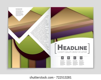 Abstract vector layout background set. For art template design, list, front page, mockup brochure theme style, banner, idea, cover, booklet, print, flyer, book, blank, card, ad, sign, sheet,, a4.