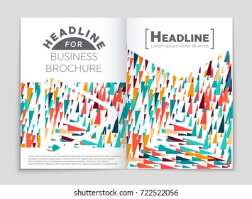 Abstract vector layout background set. For art template design, list, front page, mockup brochure theme style, banner, idea, cover, booklet, print, flyer, book, blank, card, ad, sign, sheet, a4