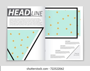 Abstract vector layout background set. For art template design, list, front page, mockup brochure theme style, banner, idea, cover, booklet, print, flyer, book, blank, card, ad, sign, sheet, a4