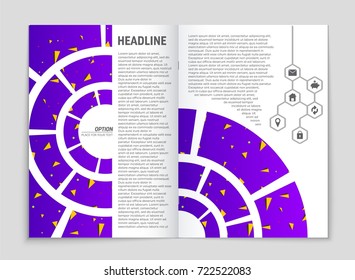 Abstract vector layout background set. For art template design, list, front page, mockup brochure theme style, banner, idea, cover, booklet, print, flyer, book, blank, card, ad, sign, sheet, a4