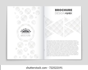 Abstract vector layout background set. For art template design, list, front page, mockup brochure theme style, banner, idea, cover, booklet, print, flyer, book, blank, card, ad, sign, sheet, a4