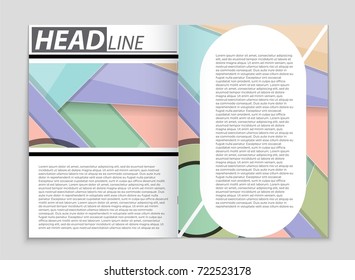 Abstract vector layout background set. For art template design, list, front page, mockup brochure theme style, banner, idea, cover, booklet, print, flyer, book, blank, card, ad, sign, sheet,, a4.