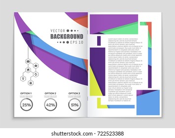 Abstract vector layout background set. For art template design, list, front page, mockup brochure theme style, banner, idea, cover, booklet, print, flyer, book, blank, card, ad, sign, sheet,, a4.