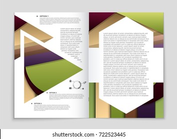 Abstract vector layout background set. For art template design, list, front page, mockup brochure theme style, banner, idea, cover, booklet, print, flyer, book, blank, card, ad, sign, sheet,, a4.