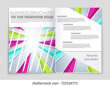 Abstract vector layout background set. For art template design, list, front page, mockup brochure theme style, banner, idea, cover, booklet, print, flyer, book, blank, card, ad, sign, sheet, a4.