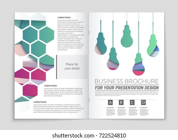 Abstract vector layout background set. For art template design, list, front page, mockup brochure theme style, banner, idea, cover, booklet, print, flyer, book, blank, card, ad, sign, sheet,, a4.