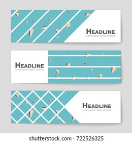 Abstract vector layout background set. For art template design, list, front page, mockup brochure theme style, banner, idea, cover, booklet, print, flyer, book, blank, card, ad, sign, sheet, a4