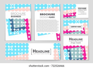 Abstract vector layout background set. For art template design, list, front page, mockup brochure theme style, banner, idea, cover, booklet, print, flyer, book, blank, card, ad, sign, sheet,, a4.