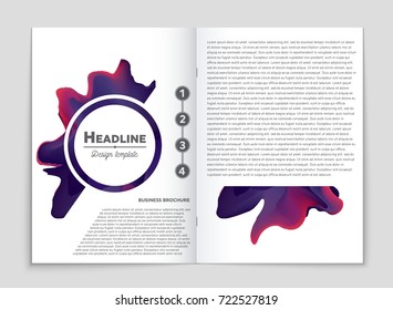 Abstract vector layout background set. For art template design, list, front page, mockup brochure theme style, banner, idea, cover, booklet, print, flyer, book, blank, card, ad, sign, sheet, a4