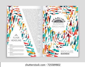Abstract vector layout background set. For art template design, list, front page, mockup brochure theme style, banner, idea, cover, booklet, print, flyer, book, blank, card, ad, sign, sheet, a4