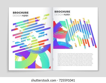 Abstract vector layout background set. For art template design, list, front page, mockup brochure theme style, banner, idea, cover, booklet, print, flyer, book, blank, card, ad, sign, sheet, a4