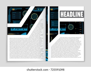 Abstract vector layout background set. For art template design, list, front page, mockup brochure theme style, banner, idea, cover, booklet, print, flyer, book, blank, card, ad, sign, sheet, a4.