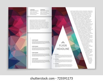 Abstract vector layout background set. For art template design, list, front page, mockup brochure theme style, banner, idea, cover, booklet, print, flyer, book, blank, card, ad, sign, sheet, a4