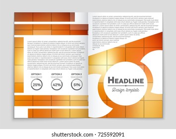 Abstract vector layout background set. For art template design, list, front page, mockup brochure theme style, banner, idea, cover, booklet, print, flyer, book, blank, card, ad, sign, sheet, a4.