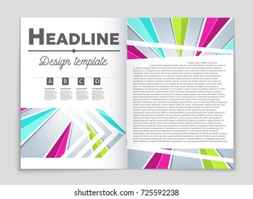 Abstract vector layout background set. For art template design, list, front page, mockup brochure theme style, banner, idea, cover, booklet, print, flyer, book, blank, card, ad, sign, sheet, a4.