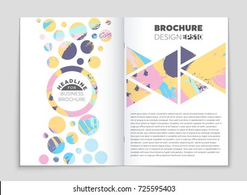 Abstract vector layout background set. For art template design, list, front page, mockup brochure theme style, banner, idea, cover, booklet, print, flyer, book, blank, card, ad, sign, sheet, a4