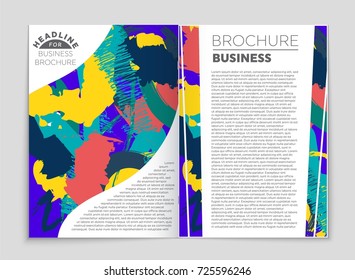 Abstract vector layout background set. For art template design, list, front page, mockup brochure theme style, banner, idea, cover, booklet, print, flyer, book, blank, card, ad, sign, sheet, a4