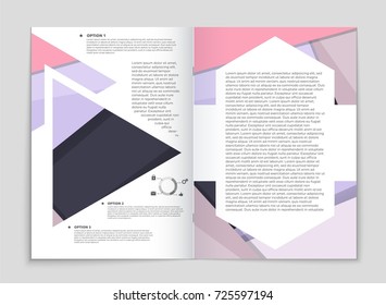 Abstract vector layout background set. For art template design, list, front page, mockup brochure theme style, banner, idea, cover, booklet, print, flyer, book, blank, card, ad, sign, sheet,, a4.
