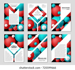 Abstract vector layout background set. For art template design, list, front page, mockup brochure theme style, banner, idea, cover, booklet, print, flyer, book, blank, card, ad, sign, sheet, a4.