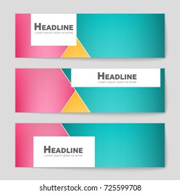 Abstract vector layout background set. For art template design, list, front page, mockup brochure theme style, banner, idea, cover, booklet, print, flyer, book, blank, card, ad, sign, sheet, a4