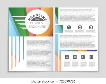 Abstract vector layout background set. For art template design, list, front page, mockup brochure theme style, banner, idea, cover, booklet, print, flyer, book, blank, card, ad, sign, sheet,, a4.