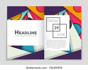 Abstract vector layout background set. For art template design, list, front page, mockup brochure theme style, banner, idea, cover, booklet, print, flyer, book, blank, card, ad, sign, sheet,, a4.