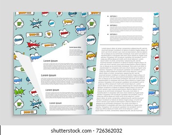 Abstract vector layout background set. For art template design, list, front page, mockup brochure theme style, banner, idea, cover, booklet, print, flyer, book, blank, card, ad, sign, sheet, a4.