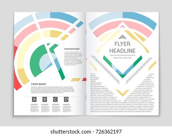 Abstract vector layout background set. For art template design, list, front page, mockup brochure theme style, banner, idea, cover, booklet, print, flyer, book, blank, card, ad, sign, sheet, a4.