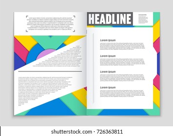 Abstract vector layout background set. For art template design, list, front page, mockup brochure theme style, banner, idea, cover, booklet, print, flyer, book, blank, card, ad, sign, sheet,, a4.